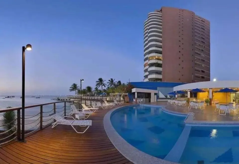 Flat Iate Plaza Na Beira Mar Com Vista Mar Apartamento Fortaleza  Brasil
